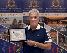 A Mourinho premio Eccellenza del Mediterraneo,