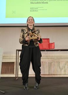 Meredith Monk Leone d'Oro alla carriera alla Biennale Musica