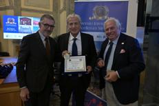 Servet Yardımcı  con Gianfranco Coppola e Charles Camenzuli