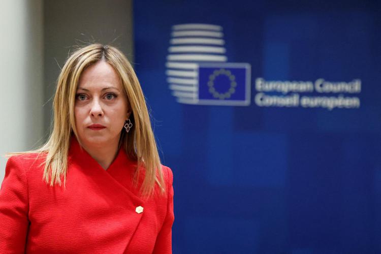 Giorgia Meloni - Afp