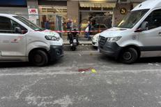 Il luogo della caduta del bimbo a Roma, via Beniamino de Ritis - Adnkronos