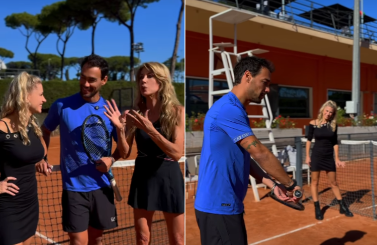 Giada Lini, Fabio Fognini e Gabriella Carlucci - instagram