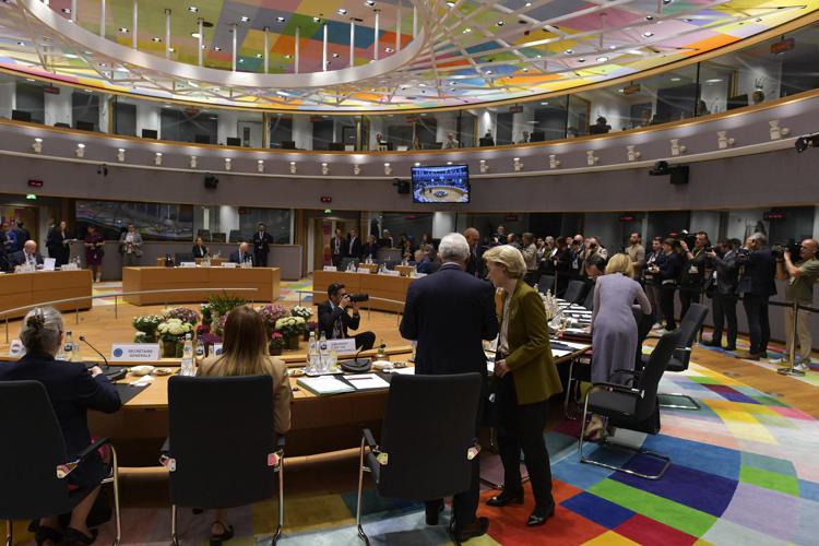 Consiglio Europeo, immagine d'archivio (Fotogramma/Ipa)