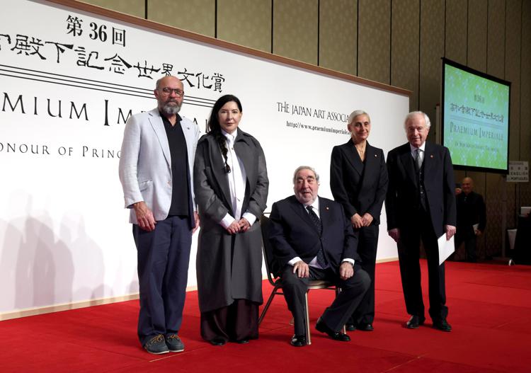 Consegnato a Tokyo il Praemium Imperiale ai cinque vincitori di quest’anno