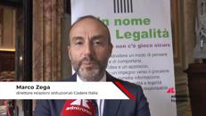 Giochi: Zega (Codere Italia), 'riunire istituzioni del settore per discutere su presidi di controllo'