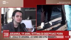 Arianna, vittima di revenge porn, a Storie italiane: