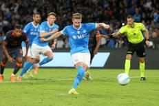 Il rigore di De Bruyne - Afp