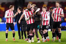 I giocatori del Brentford - (Ipa)