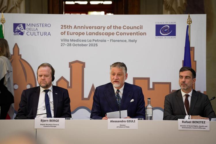 Il ministro Giuli: 'la bellezza è un bene comune'