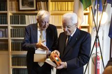 (Cosimo Ceccuti e Sergio Mattarella)