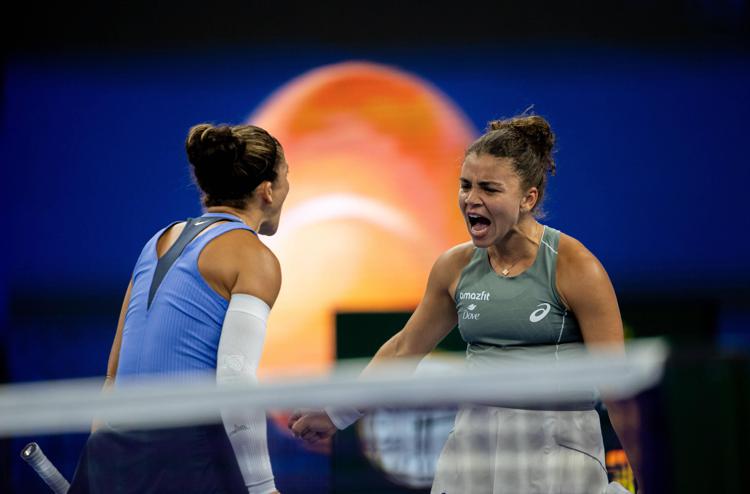 Sara Errani e Jasmine Paolini  - (Ipa)